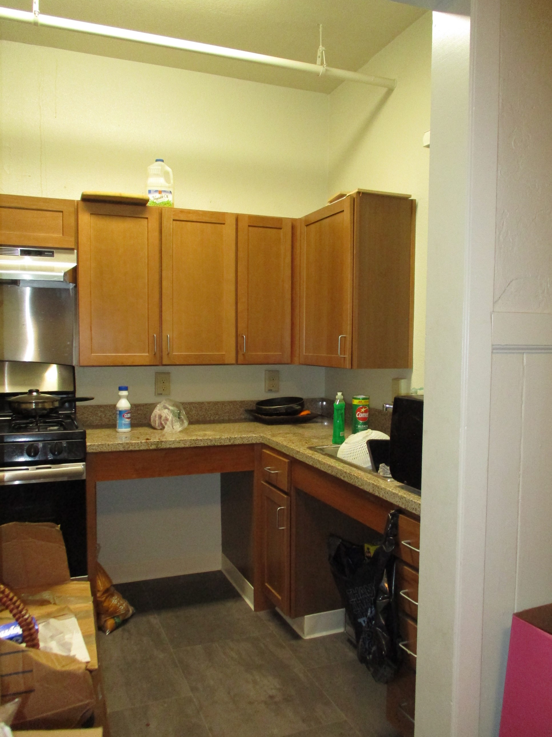 After Madison Park Apartments typical room kitchen 
